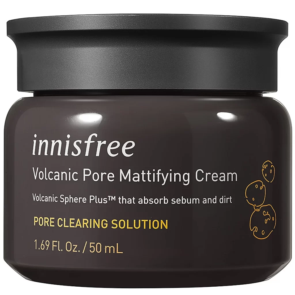 Kem dưỡng innisfree Volcanic Pore Mattifying Cream